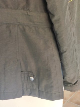 Parka ligera Adolfo Domínguez Negra