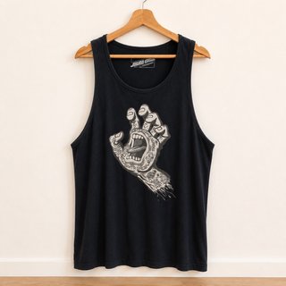 Camiseta sin mangas Santa Cruz Negra