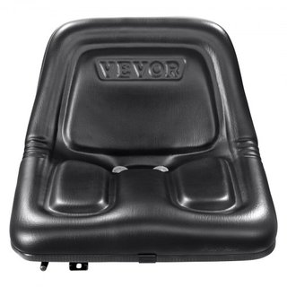 Asiento Universal Tracor, Asiento de Cortacésped con Microinterruptor y Orificios de Drenaje, Asiento de Tractor de Ranura Extendida de 6.3-13.4 pulgadas para Cargadora de Tractor Excavadora