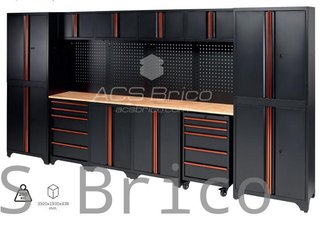 Conjunto Taller 6 Módulos S/Madera Alyco Orange 129795