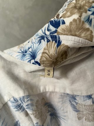 Camicia uomo fantasia floreale