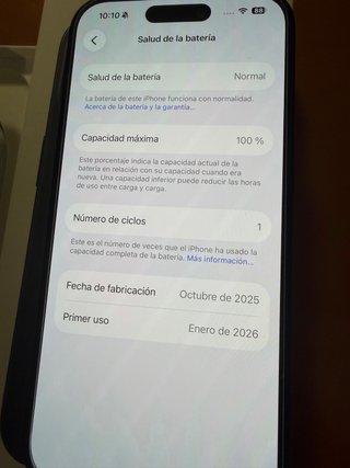 iPhone 16 128GB Negro Nuevo