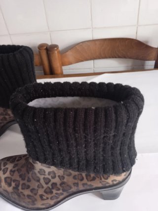 Botines Q C Italy Animal Print
