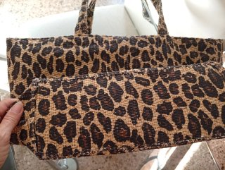 Bolso Tote H&M Animal Print