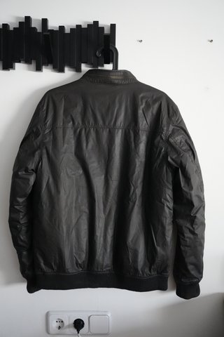 Cazadora bomber H&M Negra Talla L
