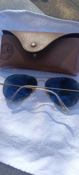 Ray-Ban Aviador RB3025 Polarizadas Dorado verde