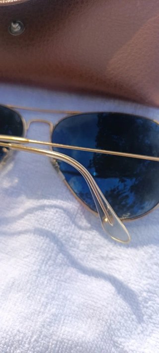 Ray-Ban Aviador RB3025 Polarizadas Dorado verde