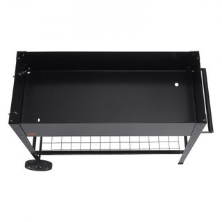 Cama de Jardín Elevada, Caja de Plantas de Metal Galvanizado de 42.5 x 19.5 x 31.5 pulgadas, Cajas de Plantación Elevadas con Patas, para Cultivar Flores/Vegetales/Hierbas en el Patio/Jardín/Balcó...