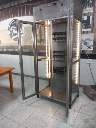 Cámara maduración de carnes industrial
