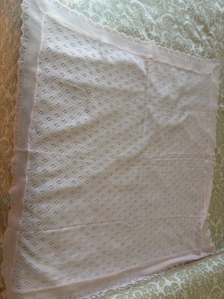 Toquilla para bebé rosa