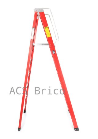 Escalera Fibra Tijera 2x6 - 1,71 Metros - 10402 - Mader