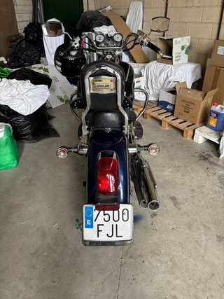 Moto Cruiser Daelim Negra