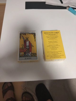 Tarot Rider Waite El Mago