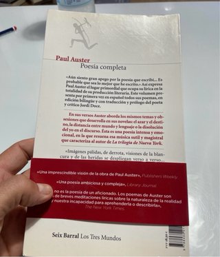 Paul Auster. Seix Barral. Primera Edición 2012