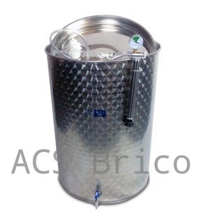 Depósito Inox Siempre Lleno 304 - 100 Litros - 455x680 mm
