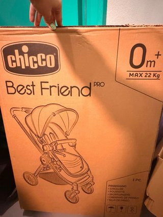 Carrito Bebé Chicco Best Friend Duo + Cuco