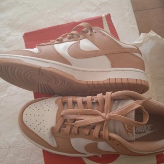 Nike Dunk Low Donna Bianco/Rosa Taglia 40