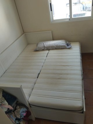 Cama Diván Ikea Hemnes 80x200 con 3 cajones