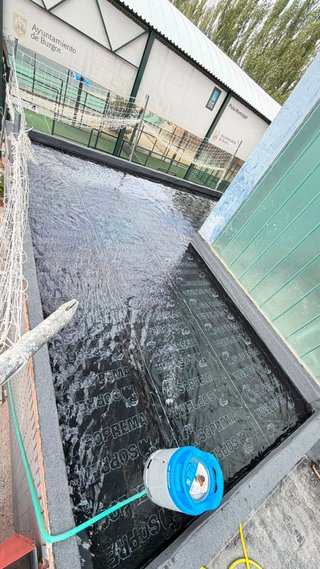 Instalación tela asfáltica cubiertas.impermeabiliz