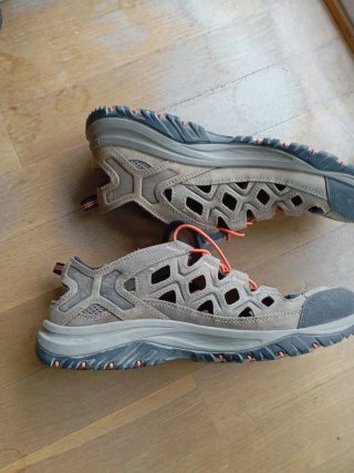 Sandalias Trekking Columbia Caballero Beige/Gris