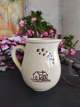 Brocca Mulino Bianco 1986 Ceramica