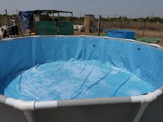 Piscina desmontable exterior. 12.000L