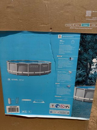 Piscina desmontable exterior. 12.000L