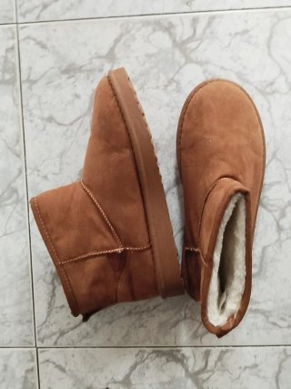 Botines ante piel borreguillo Tñ.38