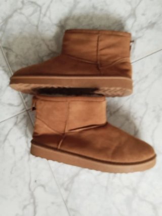 Botines ante piel borreguillo Tñ.38
