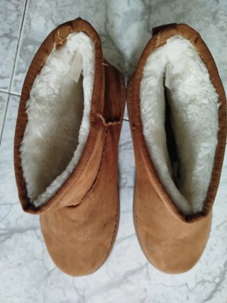 Botines ante piel borreguillo Tñ.38