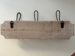 Appendiabiti legno e metallo