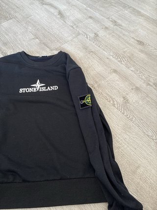 Sudadera Stone Island Negra Talla M