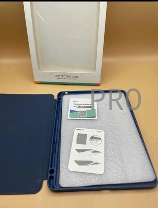 Custodia magnetica ESR per iPad Pro 11 2021/2020/2018, con comoda chiusura magnetica, Modalità automatica di riposo/attività, Supporto integrato per Pencil 2, Serie Rebound, Blu