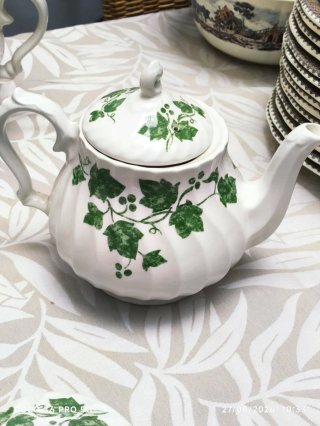Vajilla Churchill Green Ivy - 42 piezas