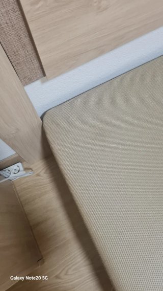 Base tapizada 135x190cm marrón