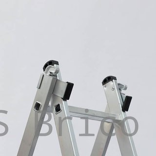 Escalera Aluminio Elite 2x14 - 4+4 M - 80-80x30mm