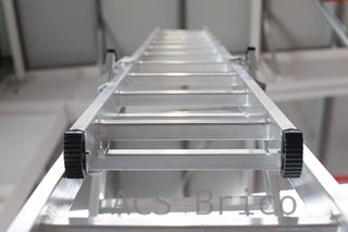 Escalera Aluminio Elite 2x14 - 4+4 M - 80-80x30mm