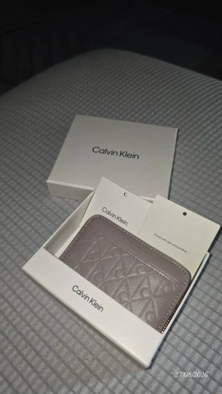 Cartera Calvin Klein Mujer Beige/Gris