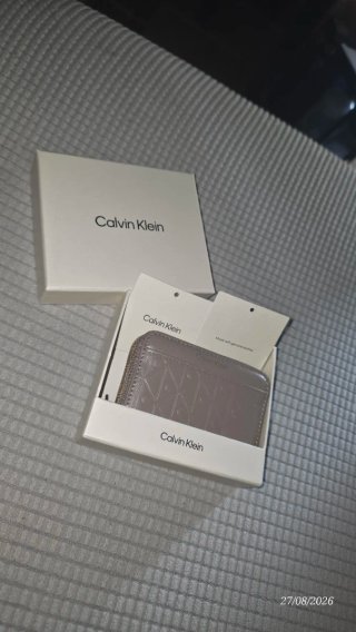 Cartera Calvin Klein Mujer Beige/Gris