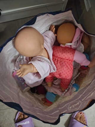 Bolsa de bebes llena por tan solo 5€