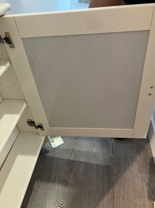 Mueble ikea alto baño con espejo
