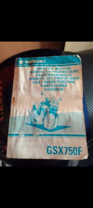 Suzuki GSXF 750 Sportbike