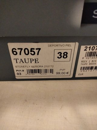 Zapatillas STONEFLY Mujer Gris/Blanco