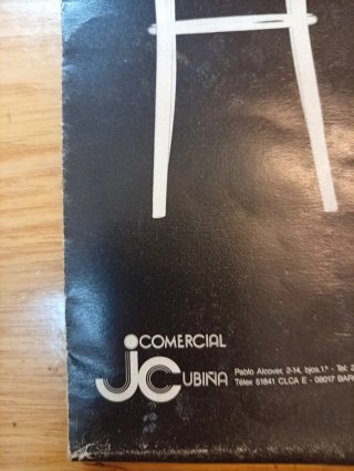 Folleto publicitario desplegable CUBIÑA
