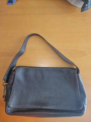 Carteira Furla pele castanha original