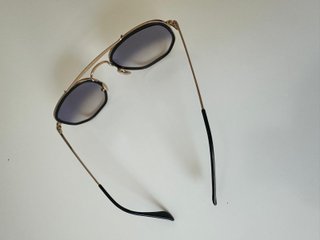 Gafas Ray-Ban graduadas negras y doradas