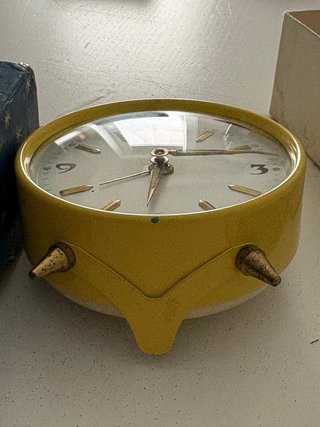 Orologio Sveglia Ritz Sogni D'oro Giallo
