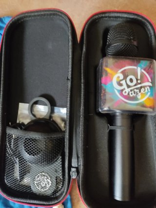 Micrófono y mochila Go!azen