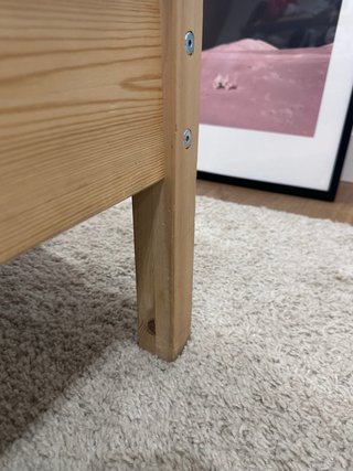 Estructura cama Tarva con somier