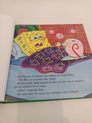 Bob Esponja va al médico